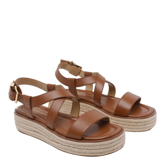 26SS 마이클 코어스 샌들 40S5LYFS1L 230 Brown - MICHAEL KORS