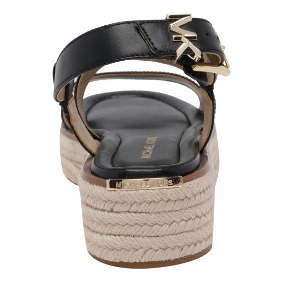 26SS 마이클 코어스 샌들 40S5LYFS1L 001 Black - MICHAEL KORS