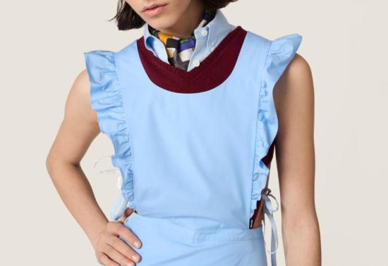 26SS 미우미우 머플러/스카프 5FF0652IG3 F0A4E INDACO SENAPE - MIU MIU