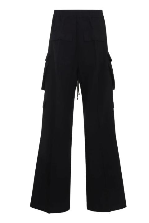 26SS 릭 오웬스 스트레이트 팬츠 DU01F4398DBK 09 BLACK - RICK OWENS