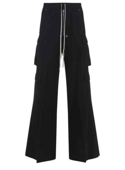 26SS 릭 오웬스 스트레이트 팬츠 DU01F4398DBK 09 BLACK