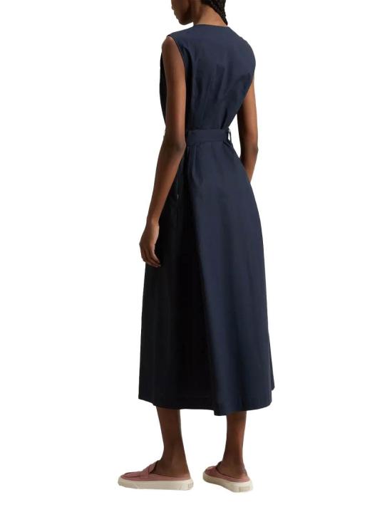 26SS 울리치 미디 원피스 CFWWDR0184FRUT3944 3989 Melton blue - WOOLRICH