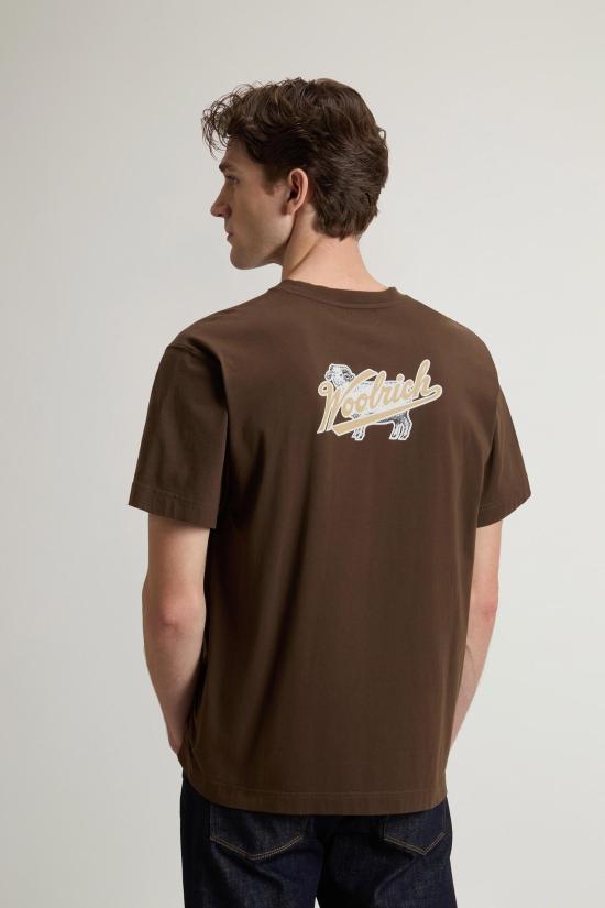 26SS 울리치 반팔 티셔츠 CFWOTE2010MRUT5334 10026 Slate black - WOOLRICH