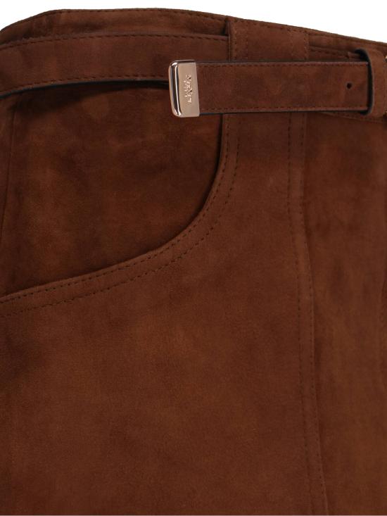 26SS 막스마라 미디 스커트 2616401011600 002 Brown - MAX MARA