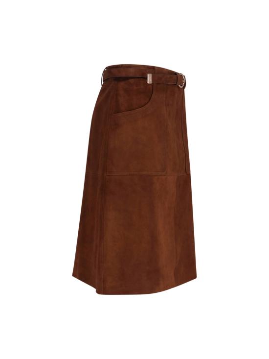 26SS 막스마라 미디 스커트 2616401011600 002 Brown - MAX MARA