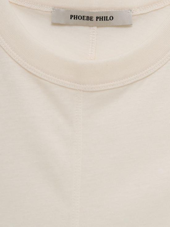 26SS 피비 파일로 민소매 티셔츠 CT122 CO3128104IV Ivory - PHOEBE PHILO