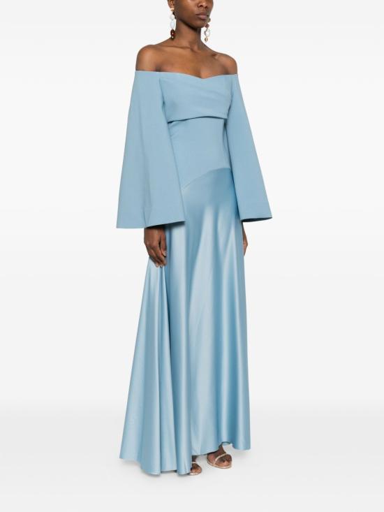 26SS 솔러스런던 롱 원피스 OS39001 SLATEBLUE Clear Blue - SOLACE LONDON