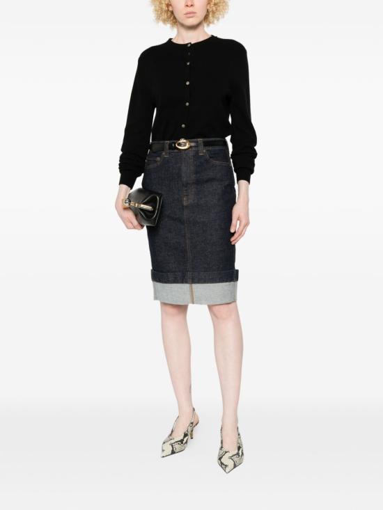 26SS 케이트 미디 스커트 1189916040 Blue - KHAITE