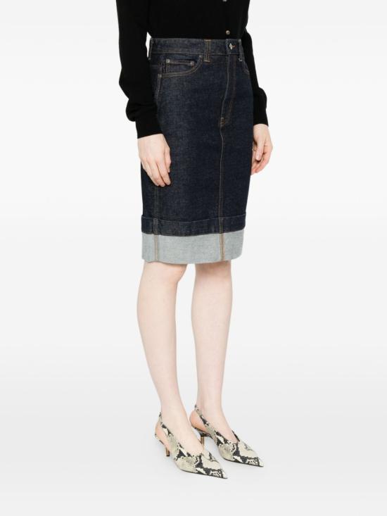 26SS 케이트 미디 스커트 1189916040 Blue - KHAITE