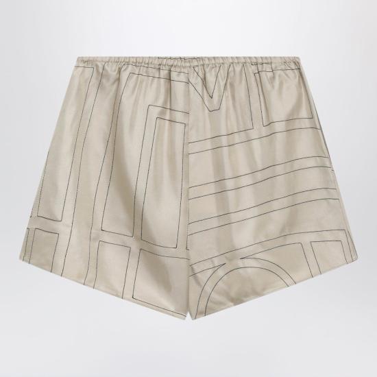 26SS 토템 숏팬츠 223 226707926 White - TOTEME