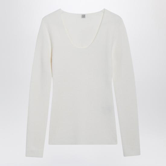 26SS 토템 긴팔 티셔츠 254 WRT0571YA0128 White