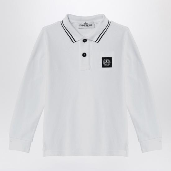  [키즈] 스톤 아일랜드 폴로 티셔츠 811620748 White