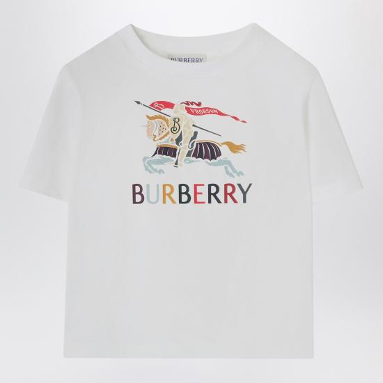 26SS [키즈] 버버리 / 여성 EKD 반팔 티셔츠 8121196153156 White BPG