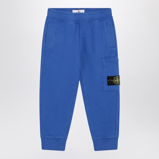 25FW [키즈] 스톤 아일랜드 트레이닝/조거 팬츠 6200001S0A20 Blue