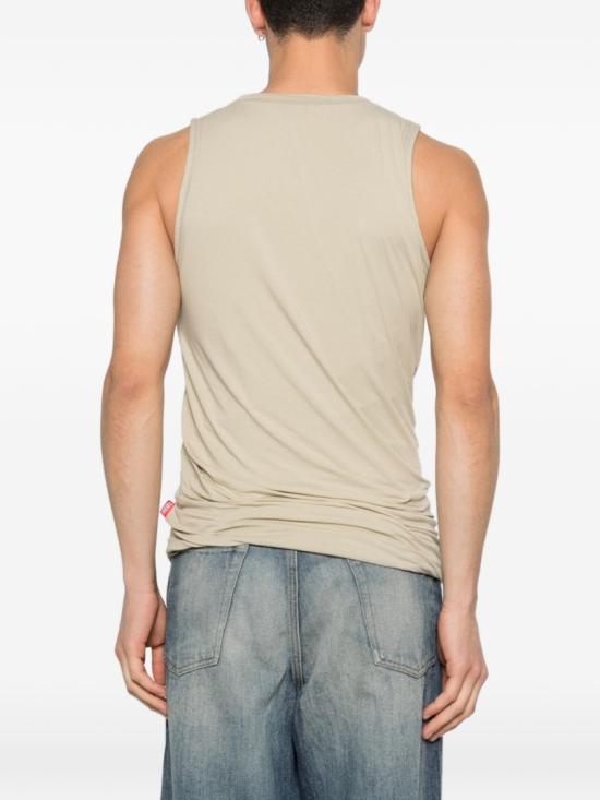 26SS 디젤 반팔 티셔츠 A23659 0DECQ 11CA Neutrals - DIESEL