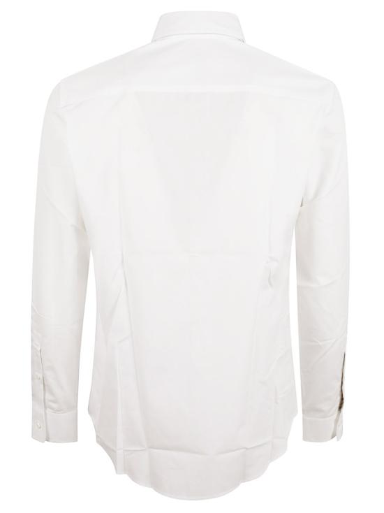 26SS 버버리 레귤러핏 코튼 포플린 셔츠 8122007 A1462 White - BURBERRY