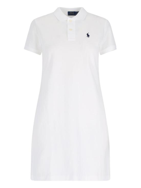 26SS 폴로 랄프로렌 미디 원피스 211 799490017 White