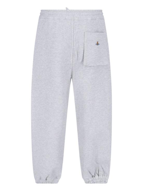26SS 비비안웨스트우드 스트레이트 팬츠 2J01000C J00ASP001 Grey - VIVIENNE WESTWOOD