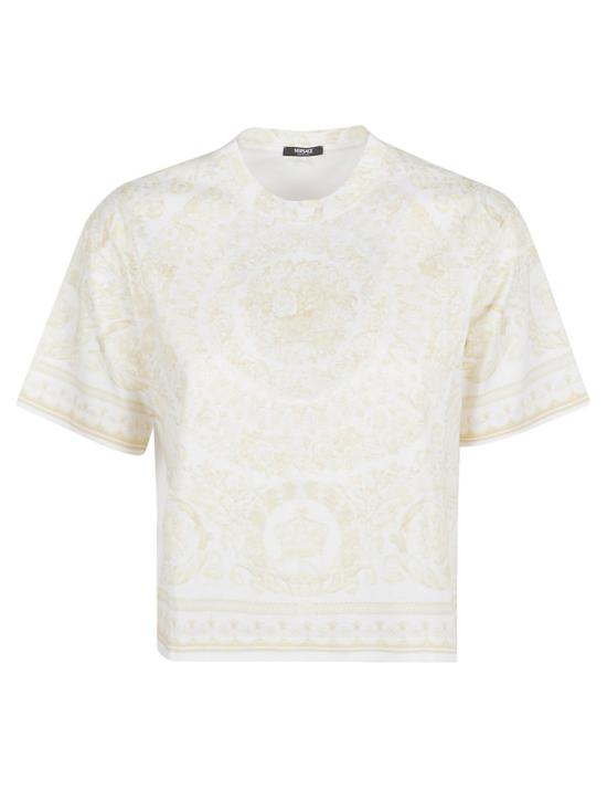 26SS 베르사체 반팔 티셔츠 10231611A172515Y570 White