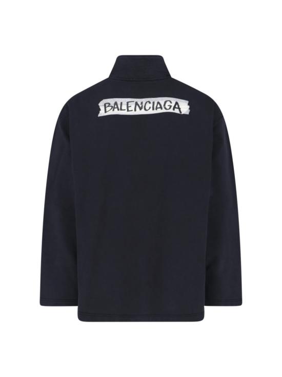 26SS 발렌시아가 긴팔 티셔츠 850438 TTVL71041 Black - BALENCIAGA