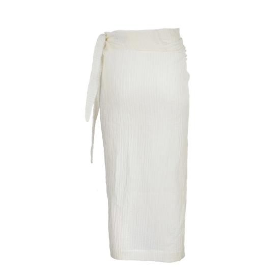  Hamoulet 미디 스커트 VEGA White