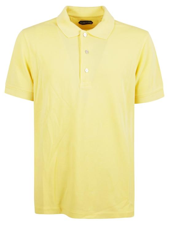 26SS 톰포드 폴로 티셔츠 JPS011JMT013YCK Gold