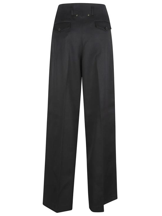 26SS 골든구스 스트레이트 팬츠 GWP01203P00154690100 Black - GOLDEN GOOSE