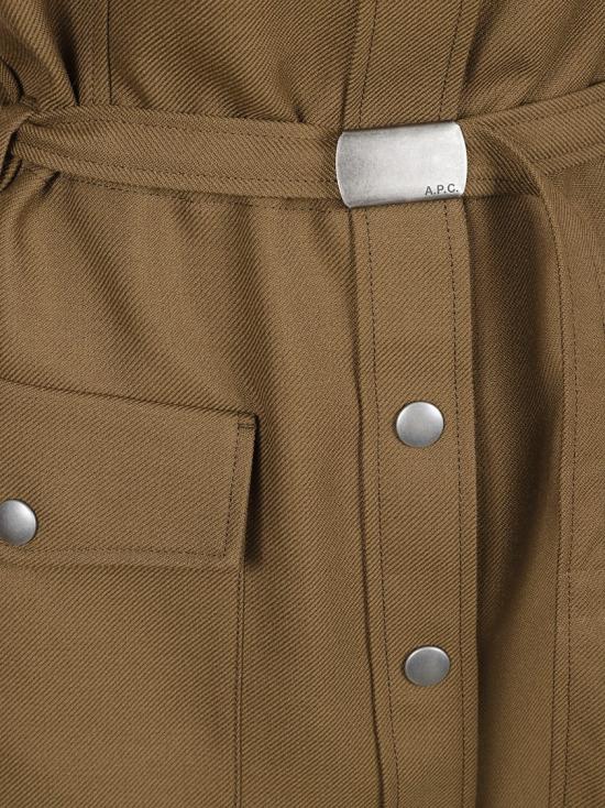 26SS 아페쎄 코트 PSALPWF35247JAA Brown - A.P.C.