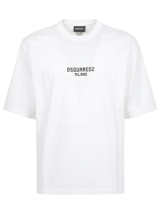 26SS 디스퀘어드2 반팔 티셔츠 S74GD1521D20106100 White