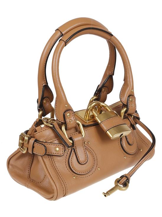 26SS 끌로에 스몰 그레인드 레더 패딩턴 백 CH26SS805P75209 Brown - CHLOE