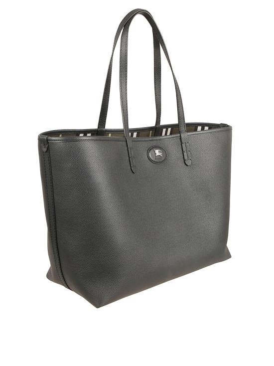 26SS 버버리 미디움 리버시블 블룸즈버리 토트백 8120720 C3348 Grey - BURBERRY