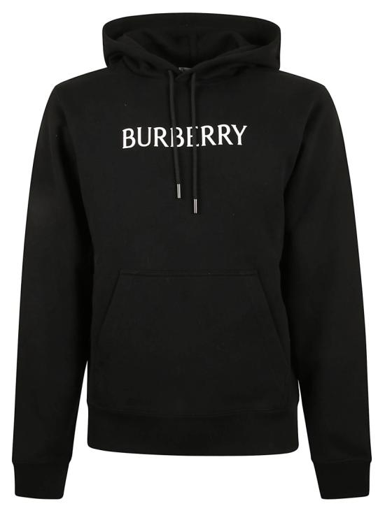 26SS 버버리 로고 코튼 후드 8118999 A1189 Black