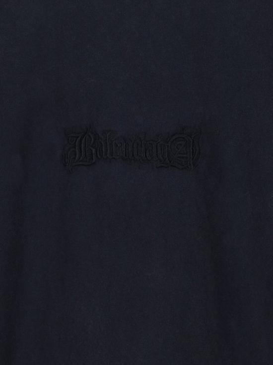 26SS 발렌시아가 반팔 티셔츠 850403 TTVO81041 Black - BALENCIAGA