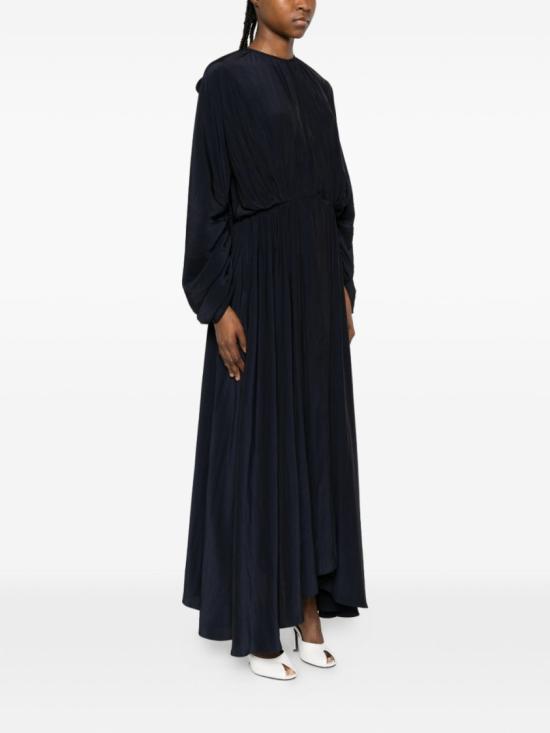 26SS 랑방 롱 원피스 RW DR0058 4778 P26 29 Black - LANVIN