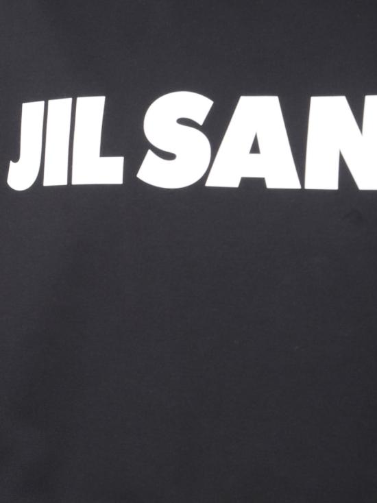 26SS 질샌더 플레인 코튼 저지 티셔츠 J22GC0221J20349001 Black - JIL SANDER