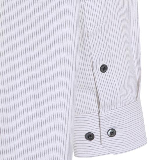 26SS MM6 메종마르지엘라 투톤 코튼 포플린 셔츠 SH0DT0025MTN136961 Black - MM6 MAISON MARGIELA