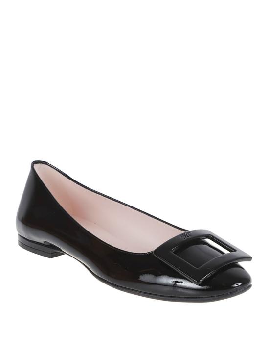 26SS 로저비비에 U 룩 발레리나 플랫 RVW66834910D1PB999 Black - ROGER VIVIER
