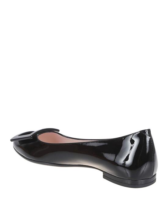 26SS 로저비비에 U 룩 발레리나 플랫 RVW66834910D1PB999 Black - ROGER VIVIER