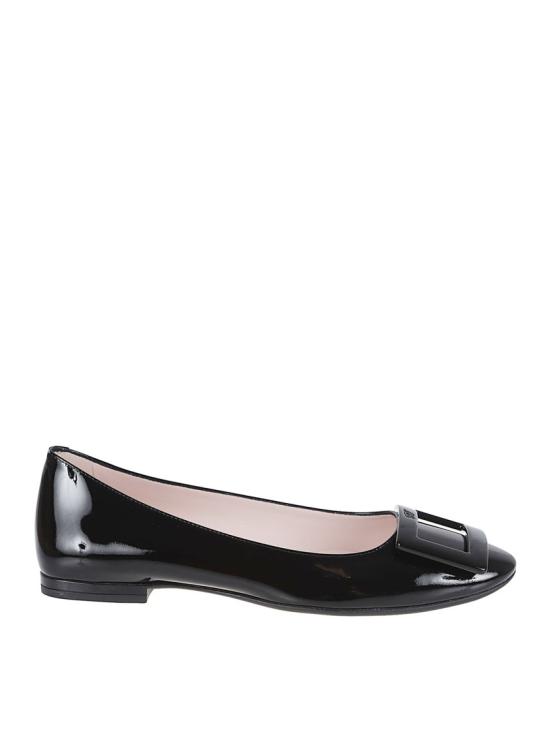 26SS 로저비비에 U 룩 발레리나 플랫 RVW66834910D1PB999 Black