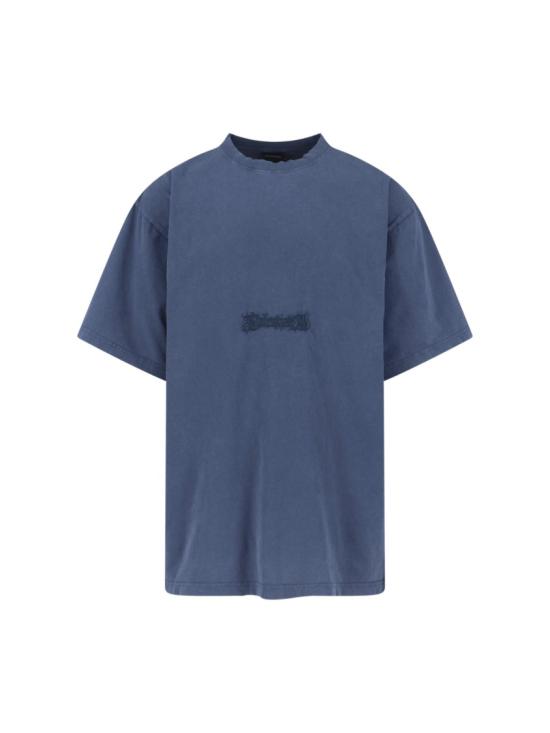 26SS 발렌시아가 반팔 티셔츠 850403 TTVO82061 White