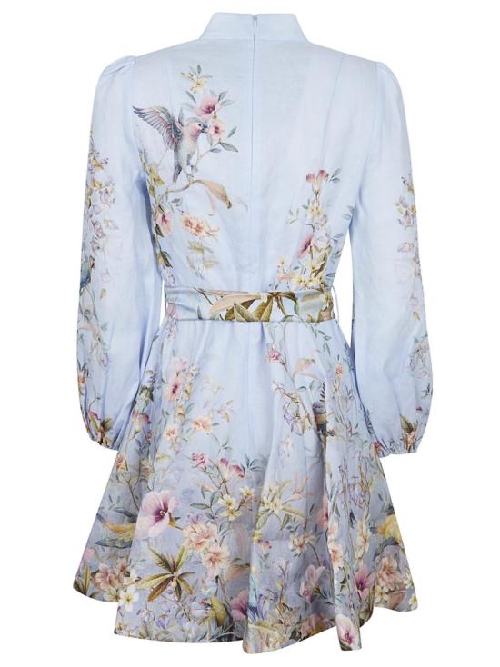 26SS 짐머만 미디 원피스 9142DC261 Grey - ZIMMERMANN