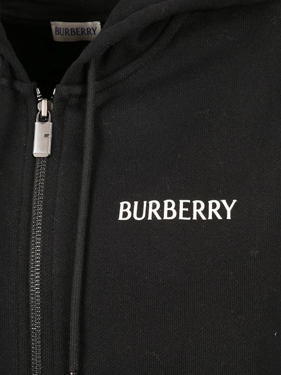 26SS 버버리 후드 티셔츠 8118980 A1189 Black - BURBERRY