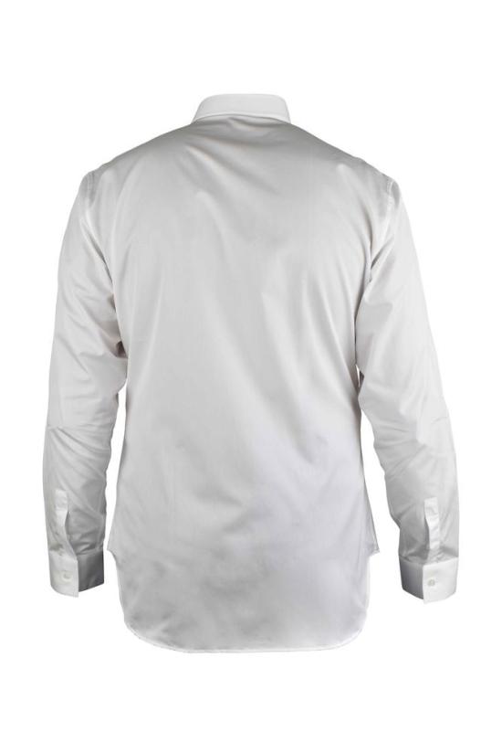  디올 셔츠 자수 장식이 있는 흰색 면 - DIOR