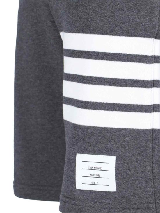 26SS 톰브라운 클래식 루프백 4바 스웨트쇼츠 MJQ012H 00535025 Grey - THOM BROWNE