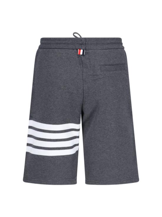 26SS 톰브라운 클래식 루프백 4바 스웨트쇼츠 MJQ012H 00535025 Grey - THOM BROWNE