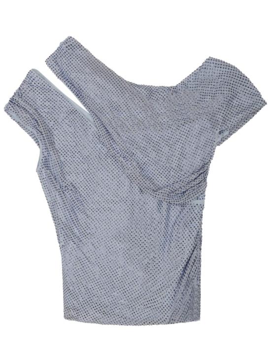 25SS 셀프 포트레이트 민소매 티셔츠 SS25 169T BL BLUE Grey