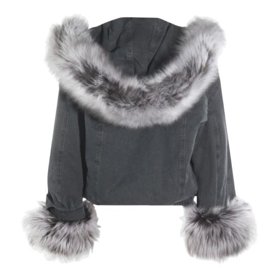 25FW 블루마린 무스탕 A522J203AC9999 Grey - BLUMARINE