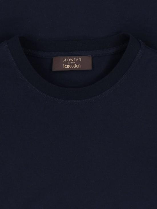 26SS 자노네 반팔 티셔츠 815224 ZG380Z0542 Blue - ZANONE