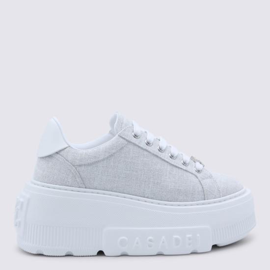 26SS 카사데이 스니커즈 2X041J0701C2988A303 White - CASADEI