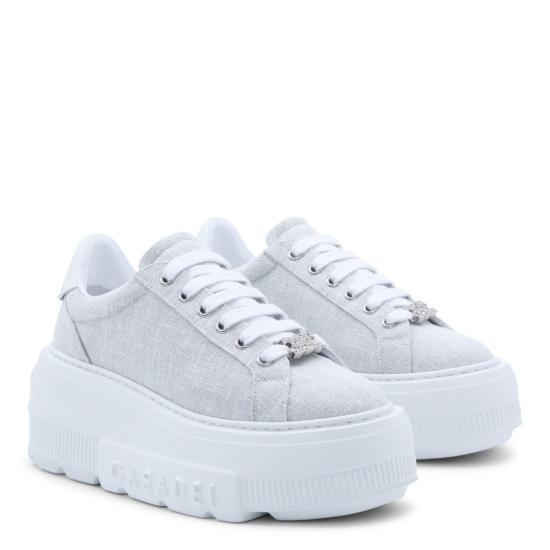 26SS 카사데이 스니커즈 2X041J0701C2988A303 White - CASADEI